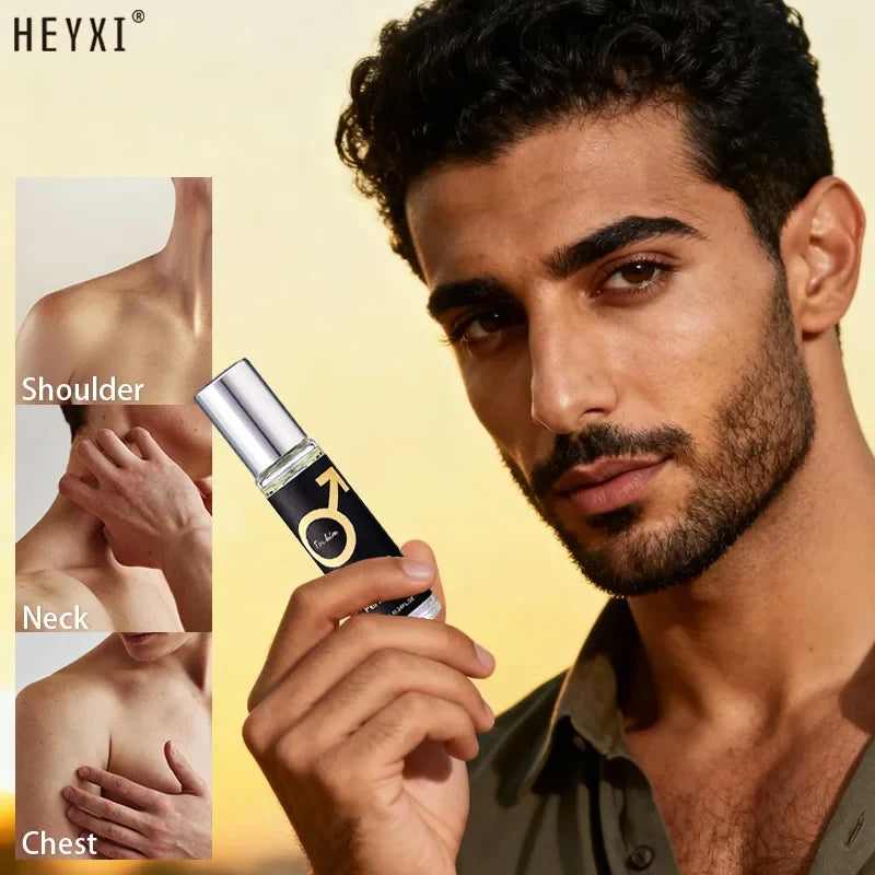 Men's Long-Lasting Roll-On Cologne | Charming Daily Fragrance Roll-On Cologne Qme