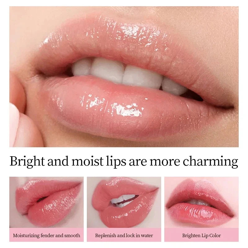 Lip Brightening Balm Mask – Exfoliating & Moisturizing Gloss Lip Balm Mask Qme