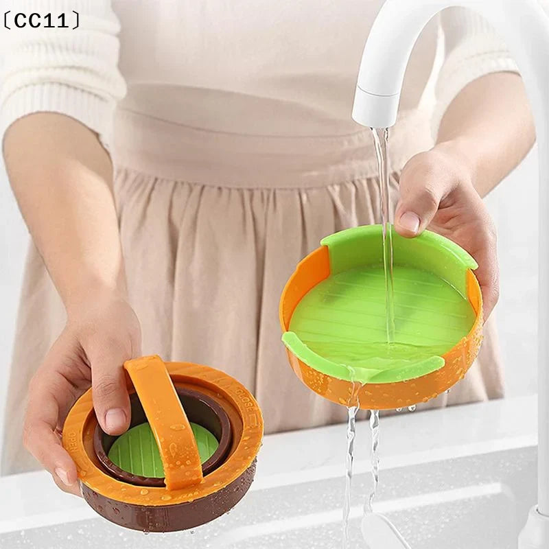 Round Hamburger Patty Maker & Meat Press Tool – 3 Colors Burger Patty Press Qme