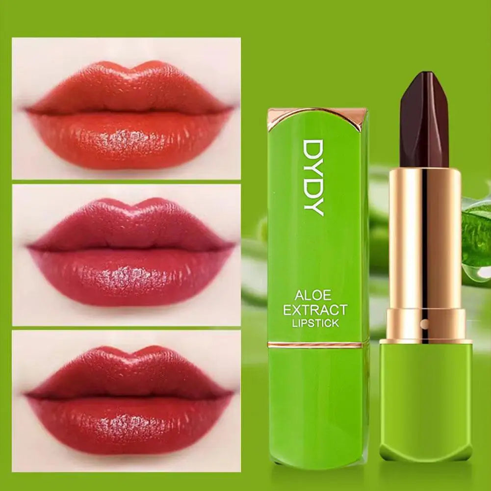Aloe Vera Color-Changing Tint Lipstick – Long-Lasting & Moisturizing Color-Changing Lipstick Qme