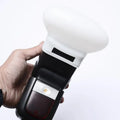 Silicone Sphere Flash Diffuser | Modular Speedlite Light Shade Flash Diffuser Qme Default Title