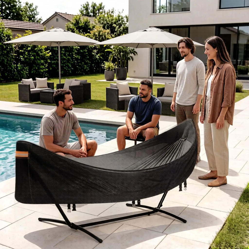 Heavy Duty Hammock Cover – Waterproof Dustproof Outdoor Protector Hammock Cover Qme