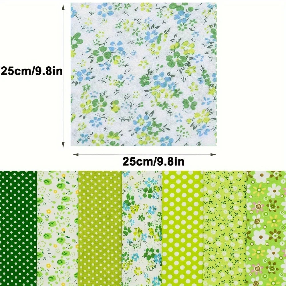Flower Printed Cotton Patchwork Fabric – DIY Sewing & Quilting Patchwork Sewing Fabric Qme