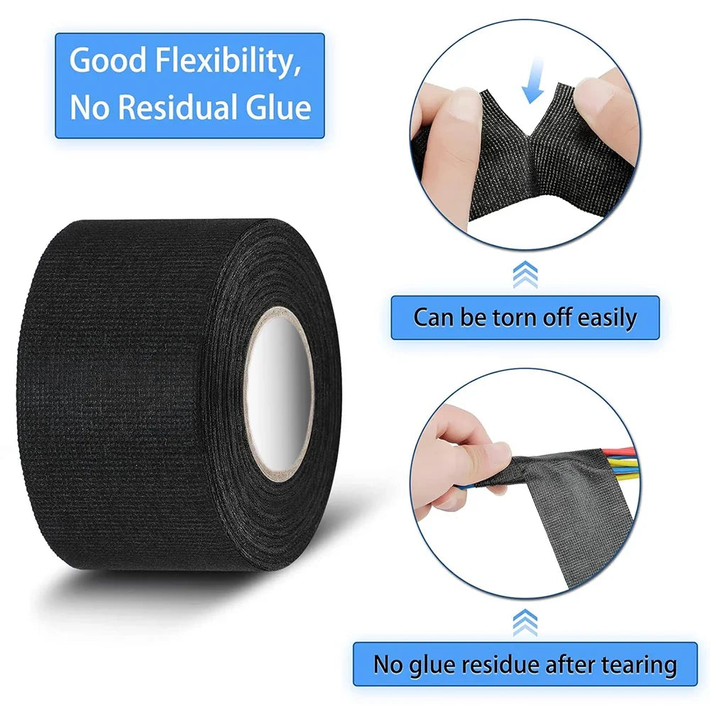 Automotive Cloth Electrical Insulating Fabric Tape | Waterproof Electrical Insulating Tape Qme