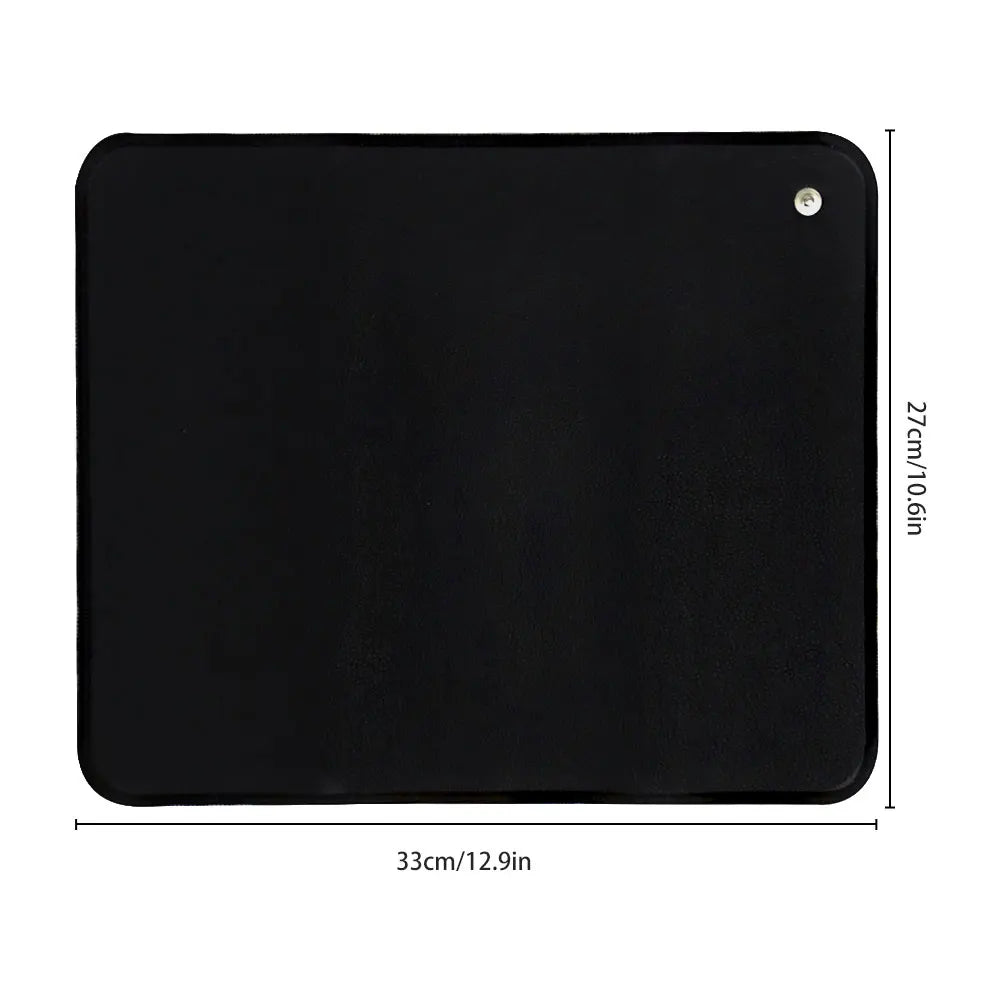 Grounding Mouse Pad Mat – Conductive Vegan Leather & 15ft Cord Earthing Grounding Mat Qst