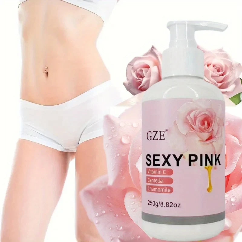 GZE Pink Intimate Area Moisturizer – Gentle & Fast-Absorbing Intimate Skin Moisturizer Qme