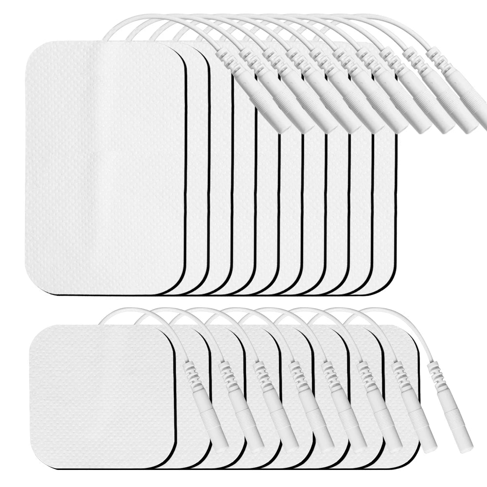 TENS EMS Electrode Gel Pads Self-Adhesive Reusable 10/20/50 Pcs Electrode Gel Pads Qst