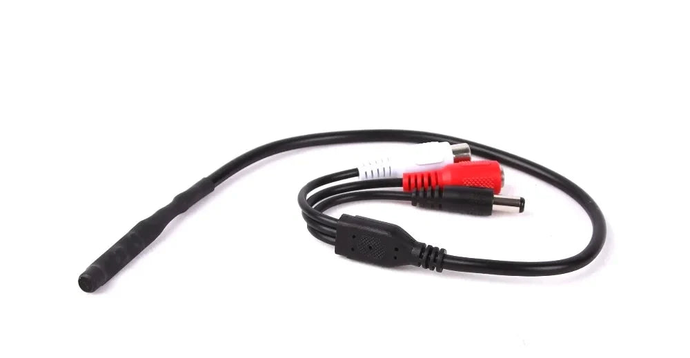 Wide Range Sensitive Mini CCTV Microphone for Security Cameras CCTV Audio Microphone Qme
