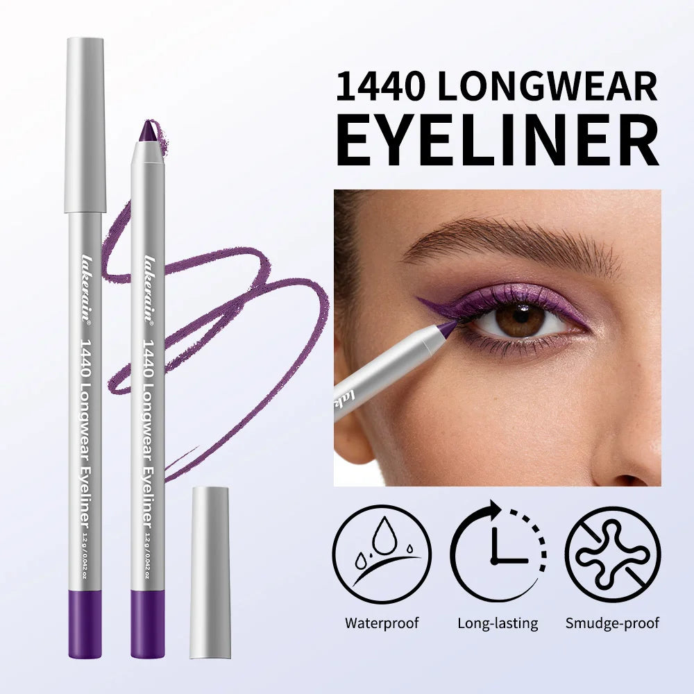 Lakerain Waterproof Eyeliner Pen – Quick-Dry & Long-Lasting Eyeliner Pen Qst