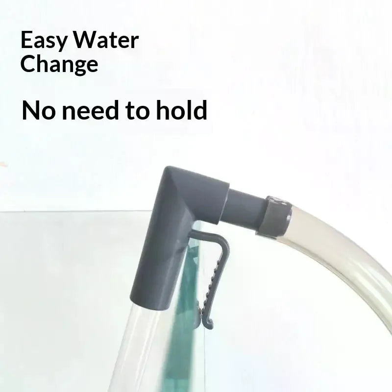 Aquarium Siphon Water Changer & Gravel Cleaner Pump Aquarium Siphon Cleaner Qme
