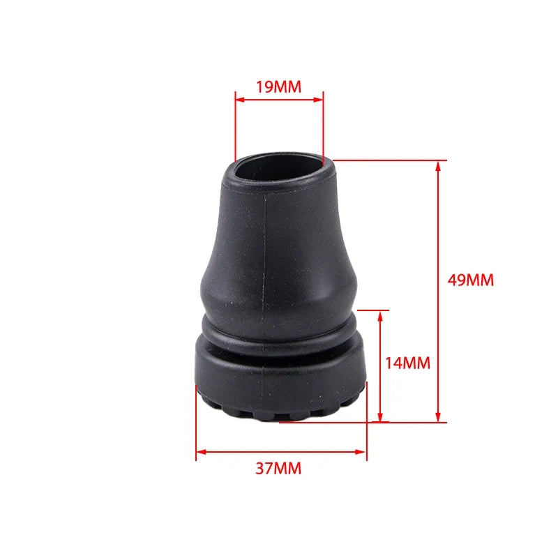 Non-Slip Rubber Replacement Tips for Walking Sticks & Crutches Walking Aid Accessory Qme