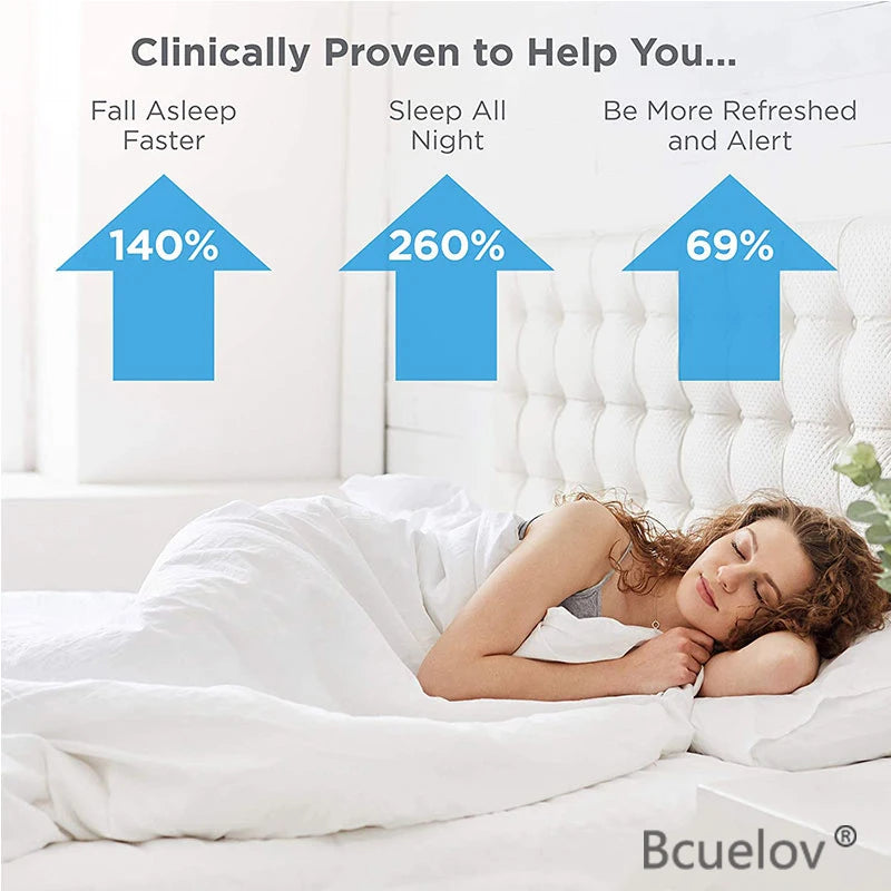 Bcuelov Sleep Support Capsules – Melatonin, GABA & Ashwagandha Sleep Support Supplement Qst