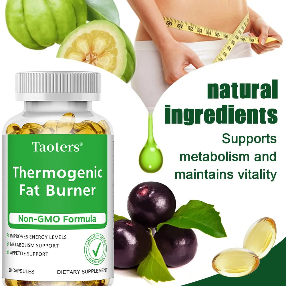 Thermogenic Capsules – Green Tea & Apple Cider Vinegar Thermogenic Supplement Qst
