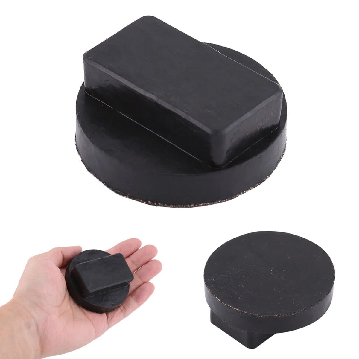 Rubber Car Jack Pad Adapter – Protects Vehicle Jacking Points Jack Pad Adapter Qme