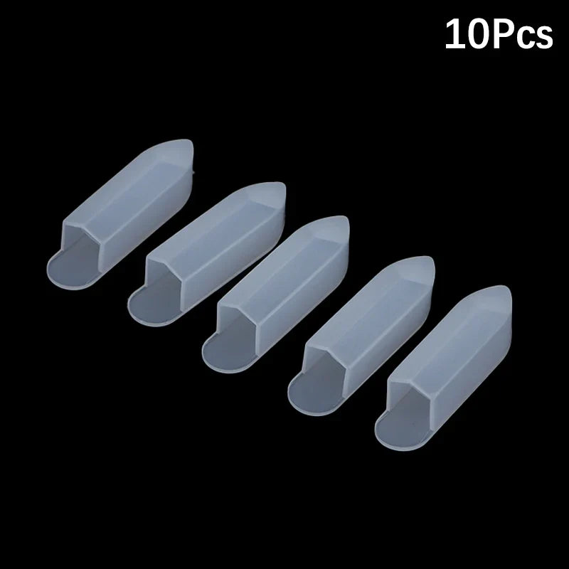 Clear Protective Caps for Nail Cuticle Scissors & Nippers Nail Tool Protector Qme