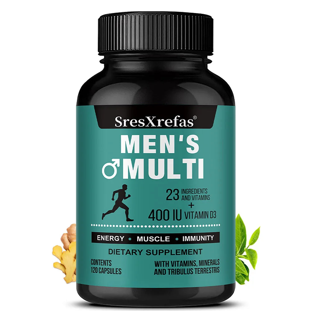 Men's Advanced Multivitamin – Energy, Brain & Immune Support Men's Multivitamin Qst