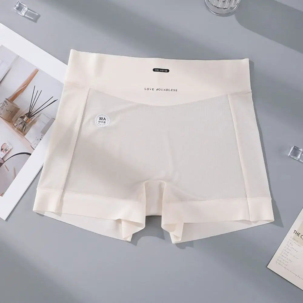 Women's Ice Silk Briefs with Cotton Crotch | Breathable Panties Women's Briefs Qme