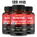 Ceylon Cinnamon & Berberine Capsules – Heart, Gut & Immune Herbal Supplement Qst 120 count-3 bottle