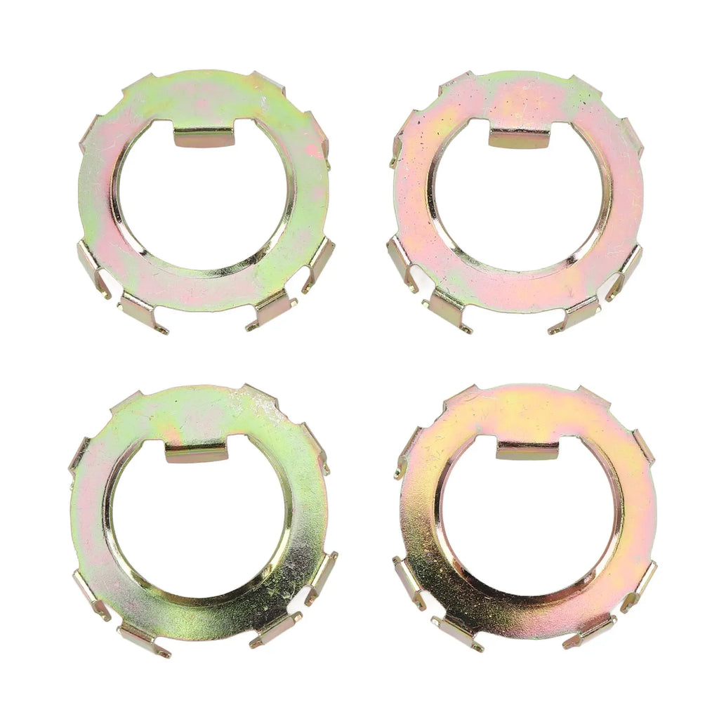 4-Pack Trailer Spindle Nut Retainer – EZ-Lube Dexter 2–8K Axle Trailer Axle Hardware Qme Gold