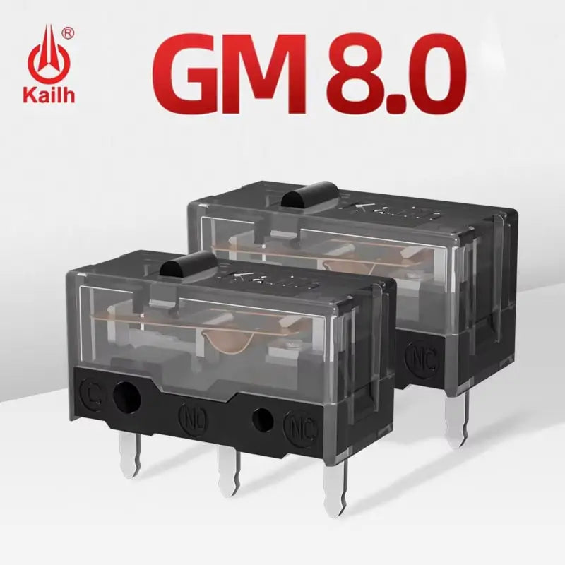 Kailh GM8 Mouse Micro Switch – 24K Gold, 80M Clicks Mouse Micro Switch Qme
