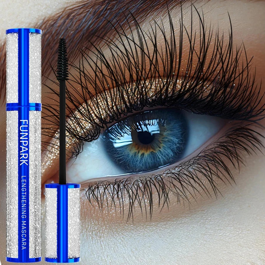 Qme Black Waterproof Lengthening & Curling Mascara Lengthening Mascara Qme