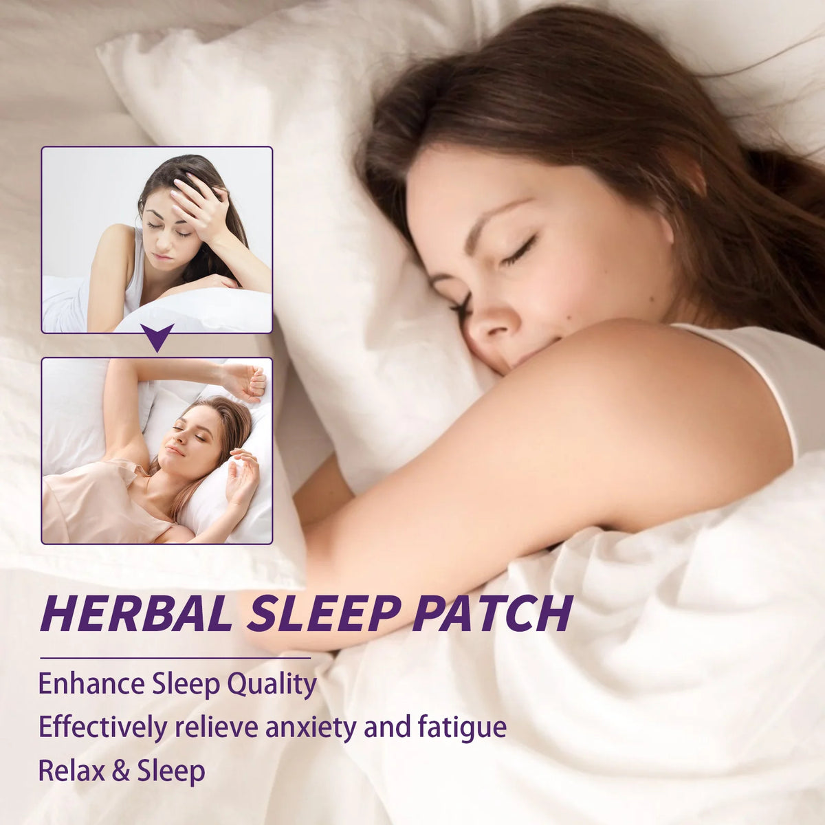 South Moon Deep Sleep Patch – Calming Relaxation Sleep Aid Sleep Aid Patch Qst
