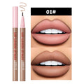 QIBEST Matte Liquid Lipliner – Waterproof Plumping Lip Stain Liquid Lip Liner Qme 01