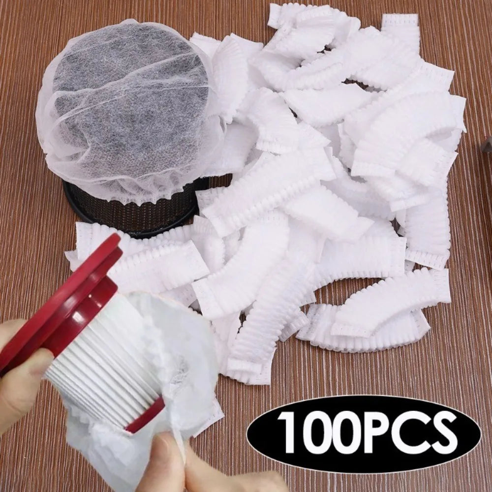 Disposable Vacuum Filter Covers | Non-Woven Fabric 100-Pack Vacuum Filter Cover Qme Default Title