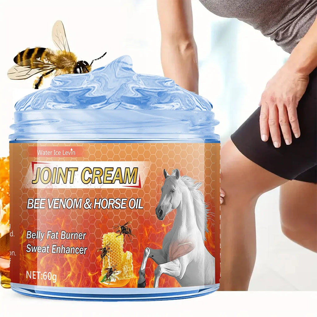 Bee Venom Horse Oil Moisturizing Cream – Ginger & Chamomile Moisturizing Body Cream Qme