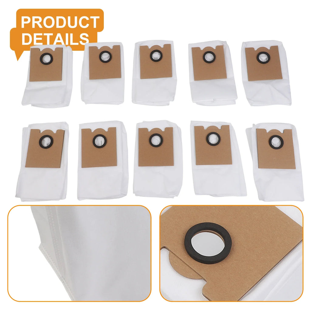 Lefant M2 M2S Vacuum Dust Bags Advanced Filtration 4 Pack Vacuum Dust Bags Qme