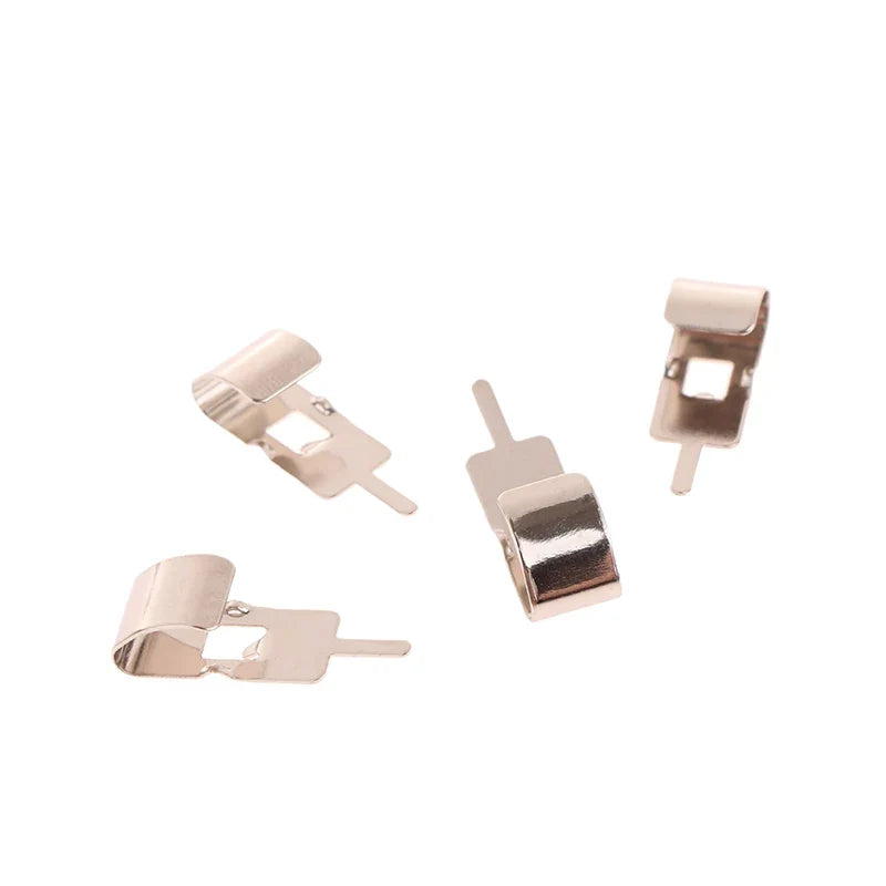 Spring Steel 18650 Battery Contact Insert Clip Holder Battery Contact Holder Qme