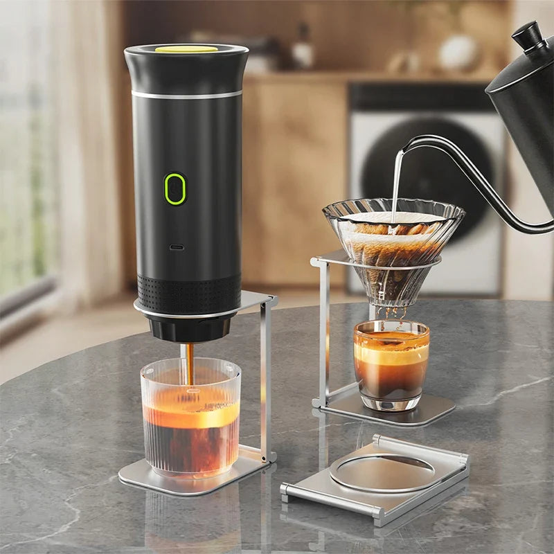 Portable Foldable Coffee Maker Stand & Espresso Machine Base Coffee Maker Stand Qme