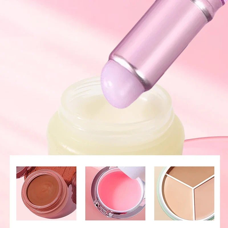 Soft Silicone Lip Brush – Angled Concealer Makeup Tool Silicone Makeup Brush Qme