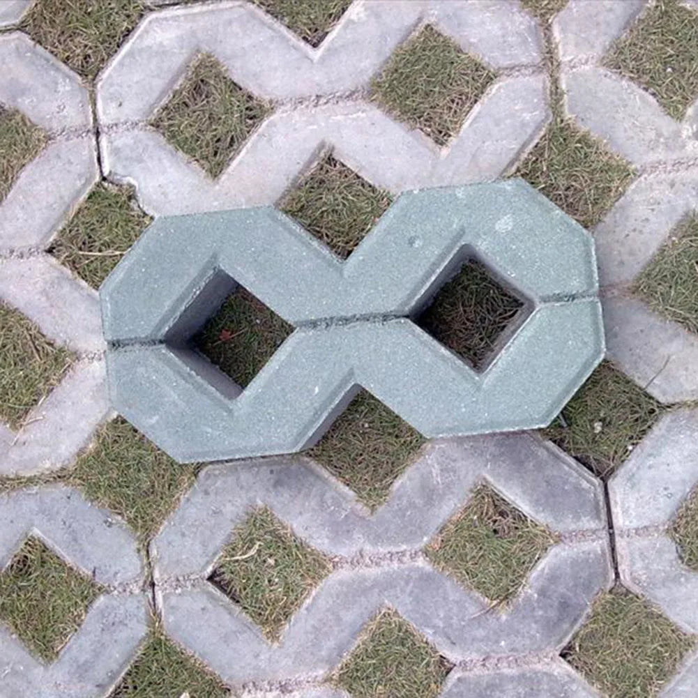 DIY Concrete Stepping Stone Brick Mold – Garden Path Maker Garden Path Mold Qme