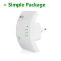 WiFi Range Extender 300Mbps – Wireless Repeater & Booster WiFi Range Extender Qme white-simple box EU