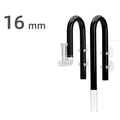 AQUAPRO Aquarium Inflow Outflow Skimmer Filter Pipe Set Aquarium Skimmer Set Qme Black 16