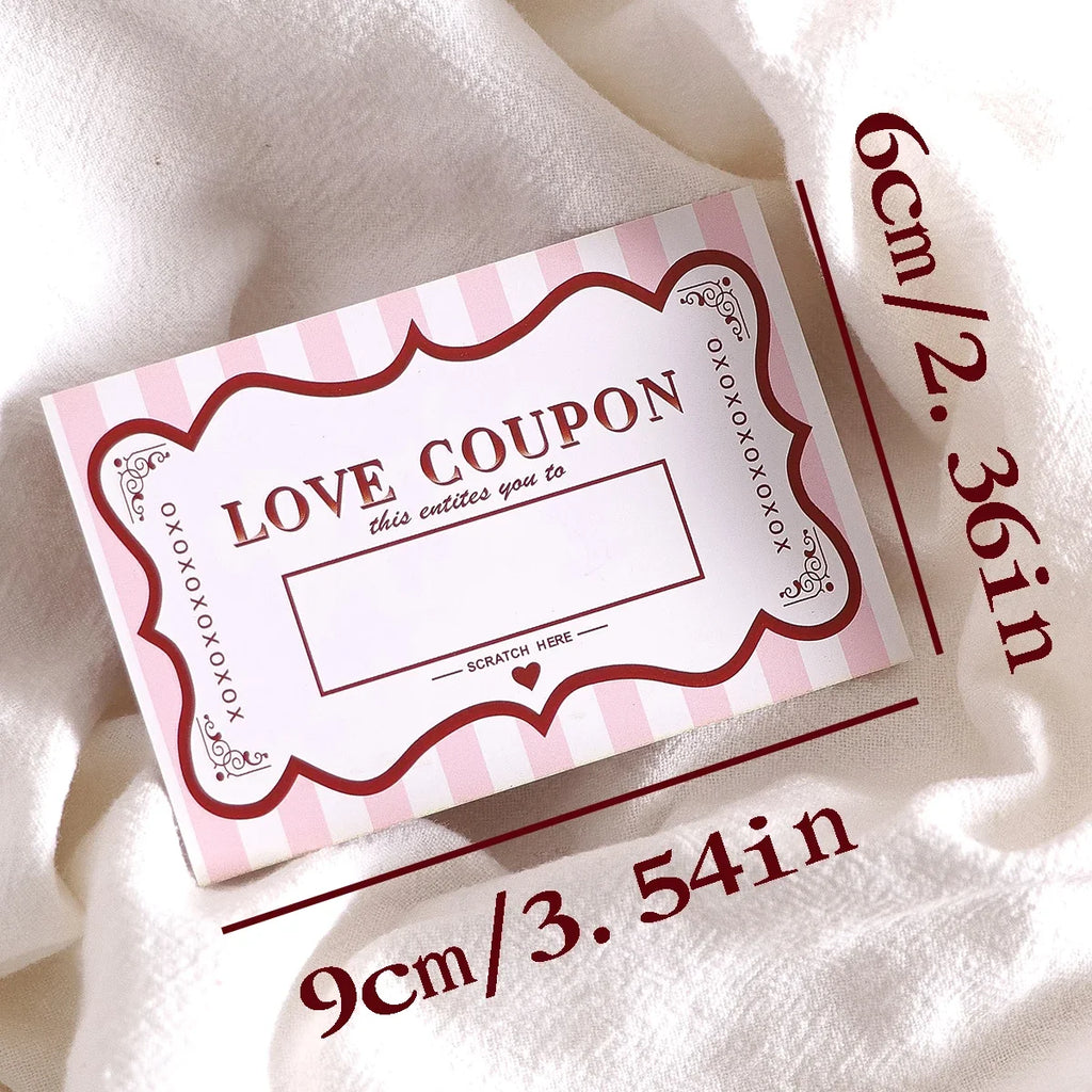 Scratch Off Love Coupons – DIY Romantic Date Night Cards DIY Scratch Off Cards Qme