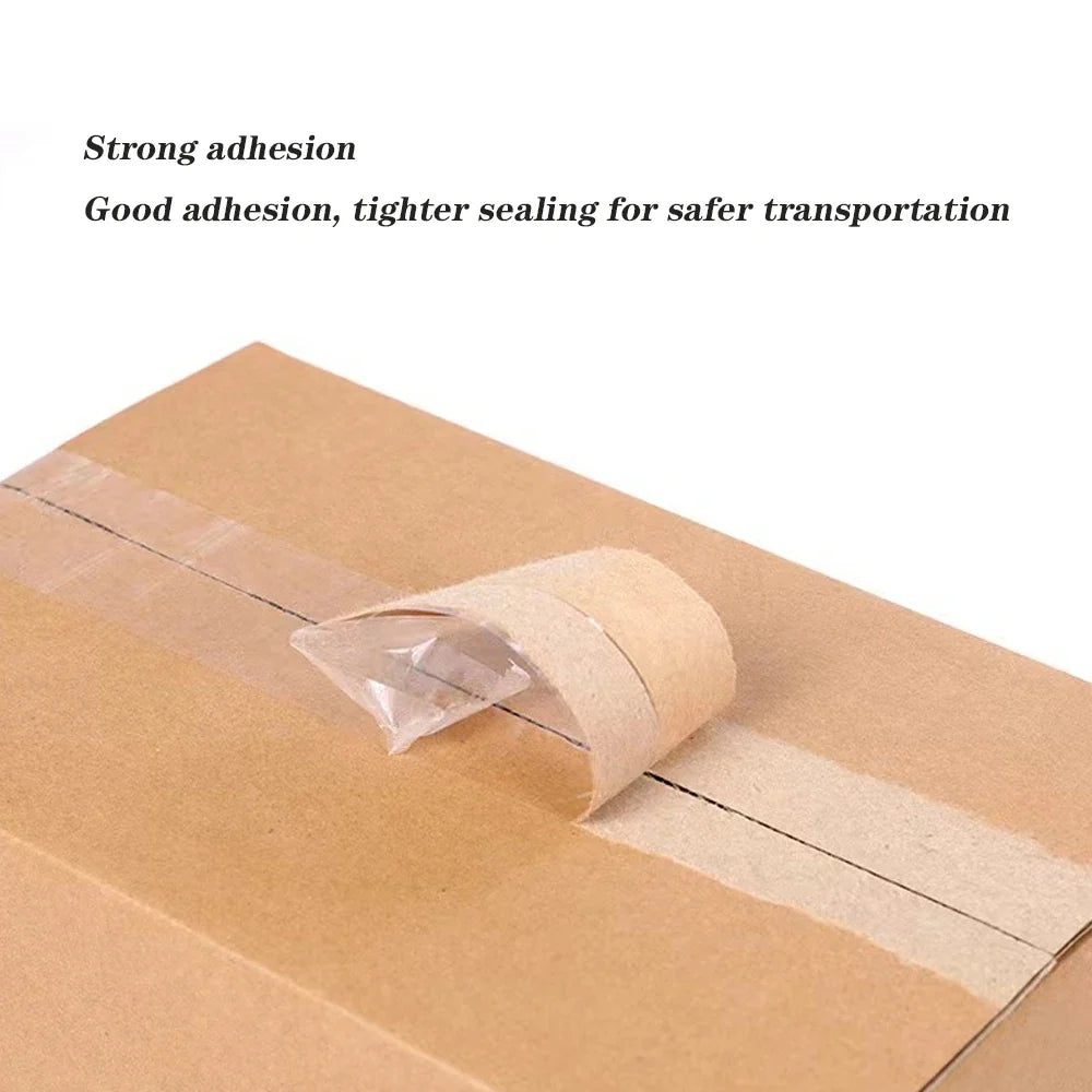 Silent Clear Packing Tape – Low-Noise Adhesive Sealing Tape Packing Tape Qme