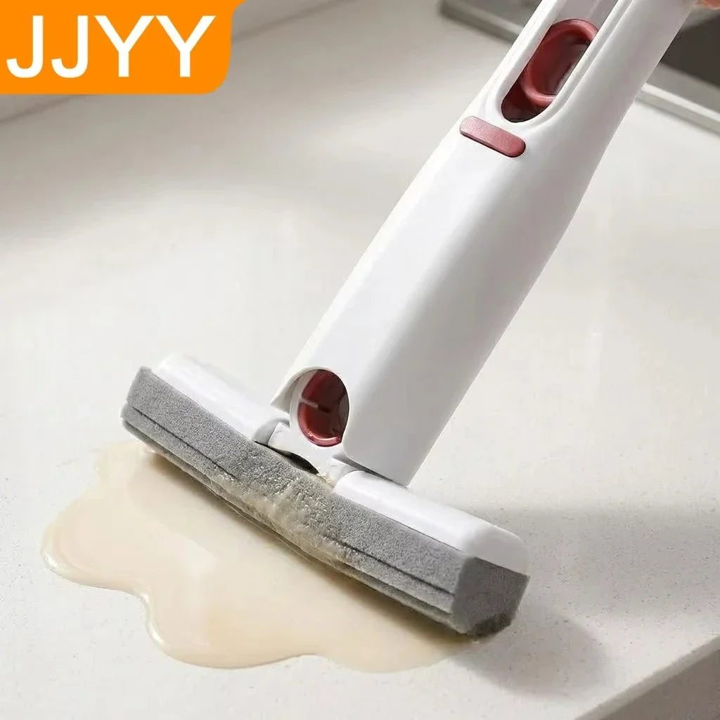 Portable Mini Sponge Mop – No-Rinse Glass & Desktop Cleaner Mini Sponge Mop Qme