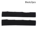 Hard Hat Sweatband Helmet Cushion Liner | Flame Retardant Helmet Sweatband Liner Qme Black