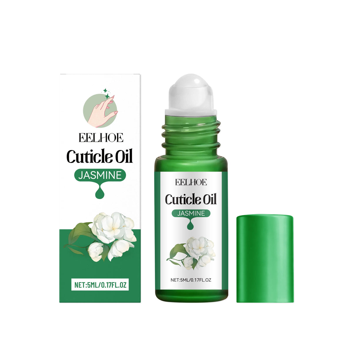 Eelhoe Nourishing Cuticle Oil – Daily Nail & Cuticle Moisturizer Cuticle Oil Qst Jasmine