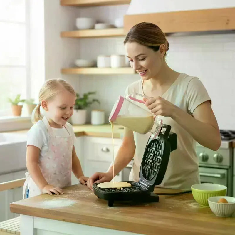Silicone Batter Dispenser – Handheld Funnel for Pancakes & Pastry Batter Dispenser Qme