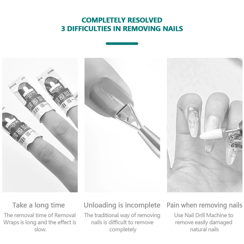 NAILPOP Magic Gel Polish Remover – Soak Off UV LED, 15ml Gel Polish Remover Qme
