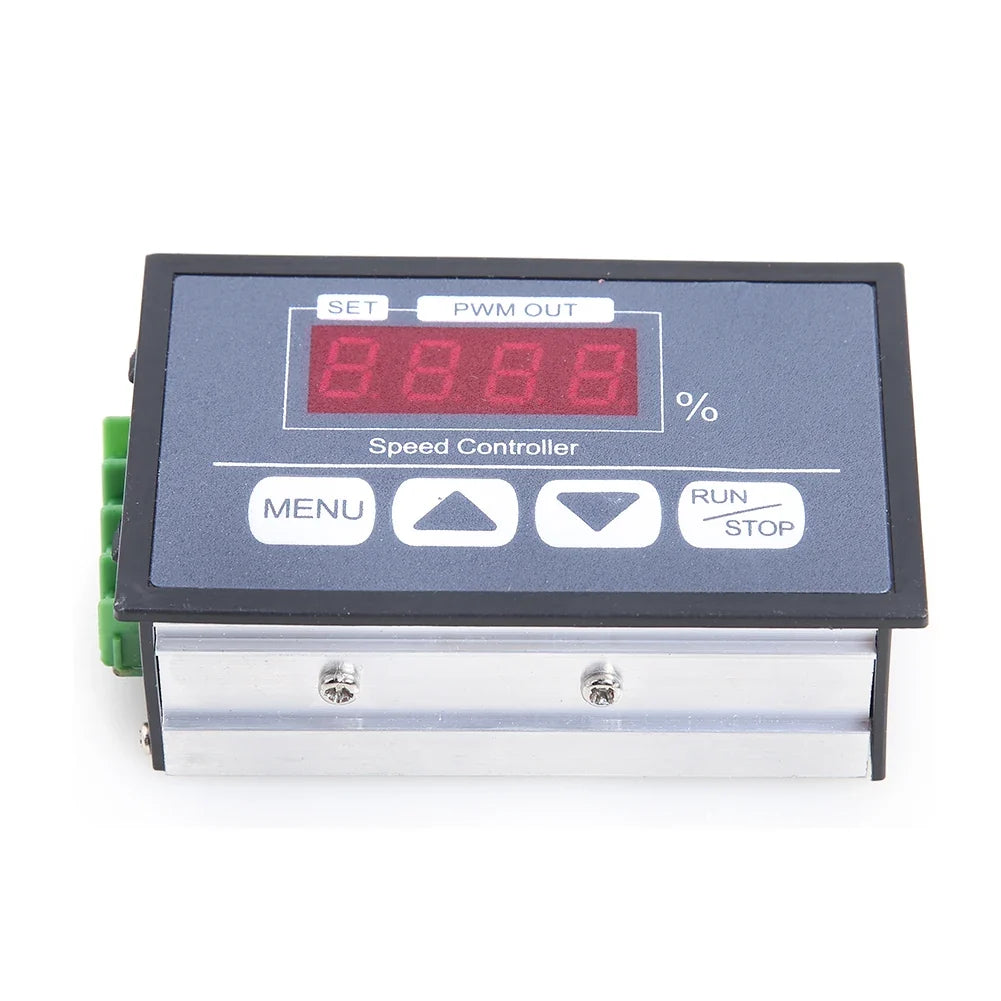 PWM DC Motor Speed Controller – Slow Start Soft Stop Digital 6–60V Motor Speed Controller Qme
