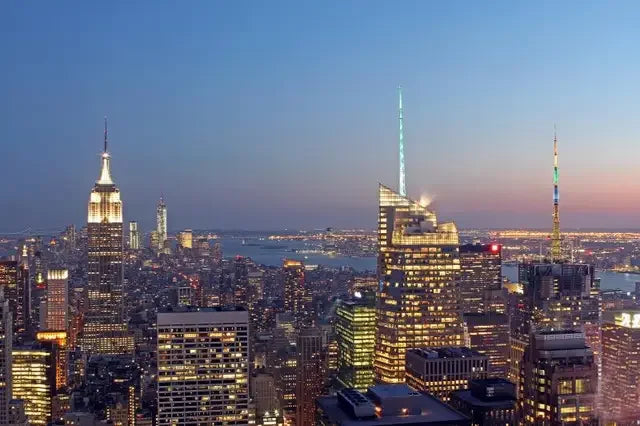 Empire State Building NYC Canvas Wall Art Print | Home Decor Canvas Wall Art Qst