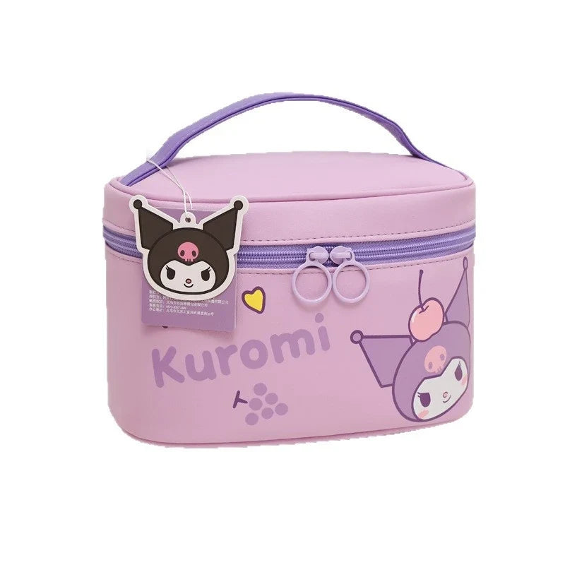 Hello Kitty Kuromi Cartoon Handbag – Large Capacity PU Tote Cartoon Handbag Qme