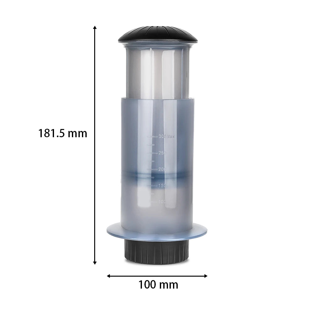 RECAFIMIL AeroPress Portable Espresso Coffee Maker + Filter Kit Portable Coffee Maker Qst