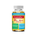 Vitamin D3 2000 IU Capsules – Bone, Muscle & Immune Support Vitamin Supplement Qst 30 count-1 bottle