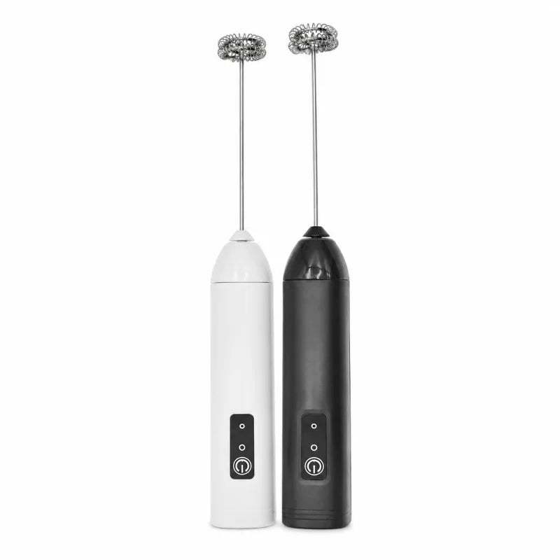 ZARTSEN USB Rechargeable Mini Milk Frother – 3-Speed Foam Maker Milk Frother Qst