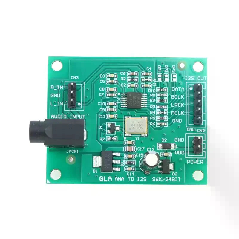 Stereo Analog Audio ADC I2S DSP Recording Decoder Module Audio Decoder Module Qme